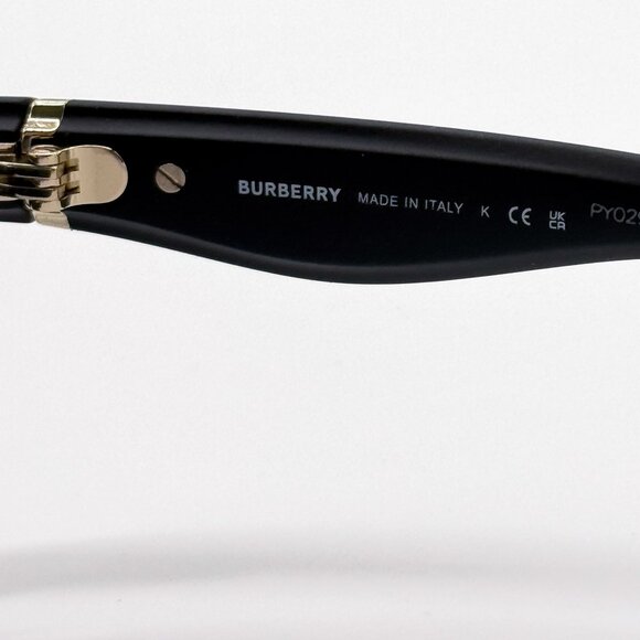 NEW BURBERRY SUNGLASSES BE4462 418687 BLACK UNISEX BURBERRY BE4462 4186/87 main image 5